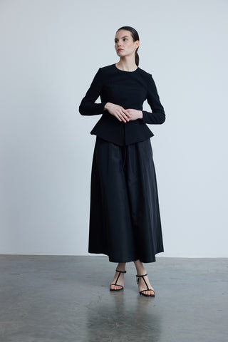 PEPLUM DETAYLI BLUZ