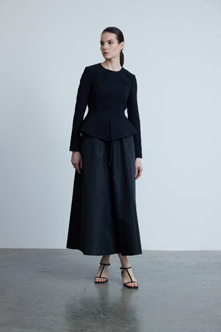 PEPLUM DETAYLI BLUZ