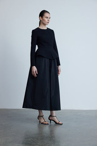 PEPLUM DETAYLI BLUZ