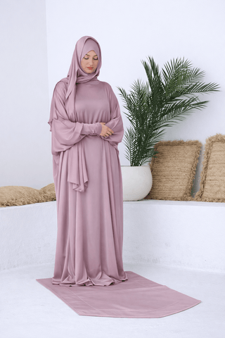 Rose Dusk Prayer Abaya