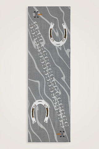 Trace of the Wind Crepe Silk Shawl Gray