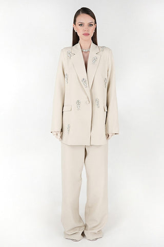 Sable Embellished Set – Beige