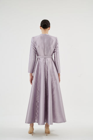 Scarlet Crystal Detail Dress – Lilac