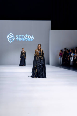 Model 02 The Power of Pain Gown – Black