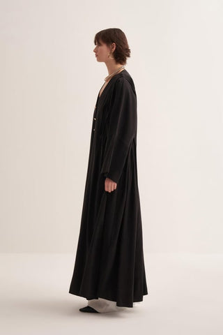 Sera Naturel Abaya - Black