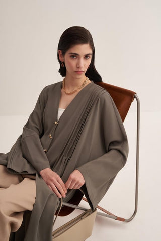 Sera Naturel Abaya - Green