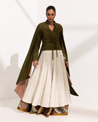 Sukoon — Dawrān Chikankari Circular Skirt