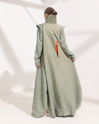 Sukoon — Hifāz Kantha Linen Jacket