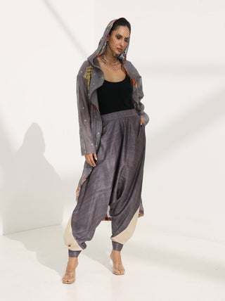 Sukoon — Sukūn Raw Silk Harem Pant
