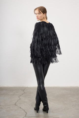 Tamar Knit Blouse – Black