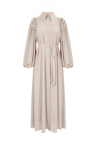Taylor Dress – Beige