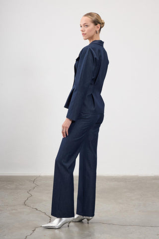 Umay Denim Co-Ord Set – Indigo