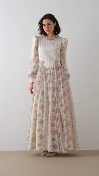 long dress sifon Ladivine CD243