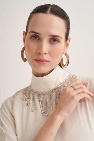 Valeria Evening Kaftan – Cream