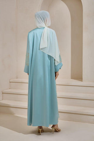 Vera Abaya Set Mint Green