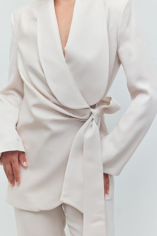 Aura Silk Set — Cream